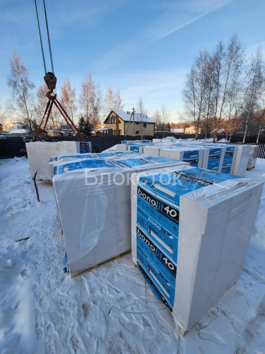 Газобетонные блоки Бонолит Дмитров D400 625х250х500 стеновые